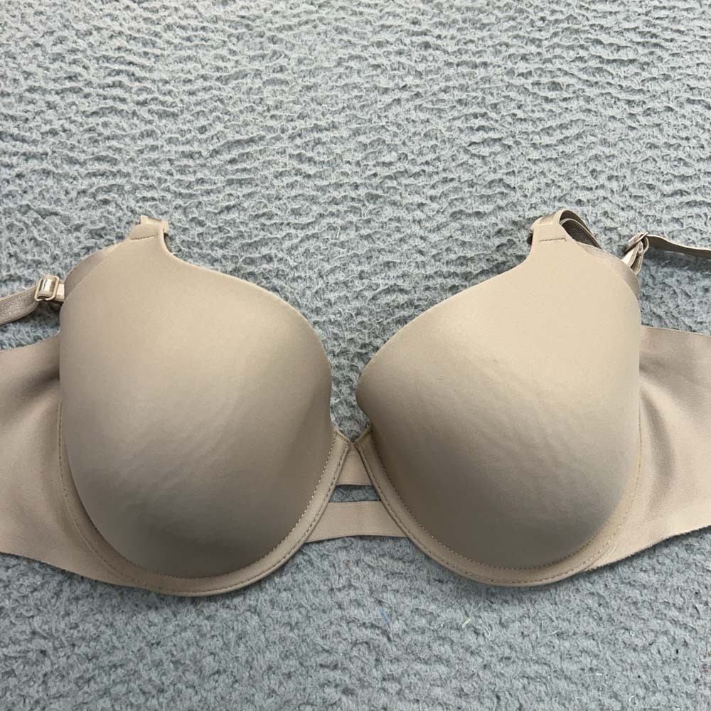 Warners Bra 34D T-Shirt Bra 01356 No Side Effects Underwire BRa