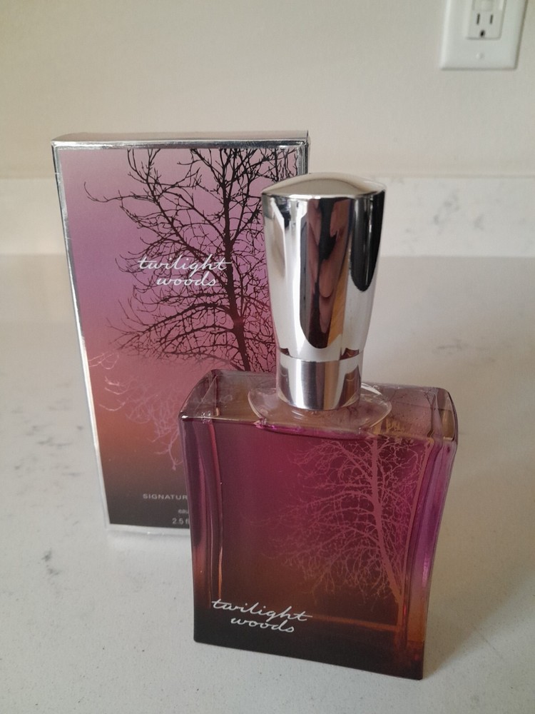 NEW IN BOX Bath and & Body Works TWILIGHT WOODS Perfume Largest Size 2.5 oz