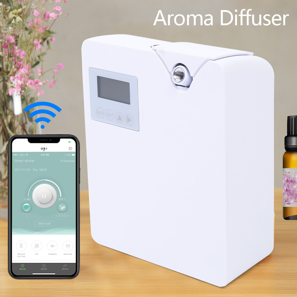 Smart WiFi HVAC Scent Diffuser with Essential Oils for Home & Hotel Aromatherapy