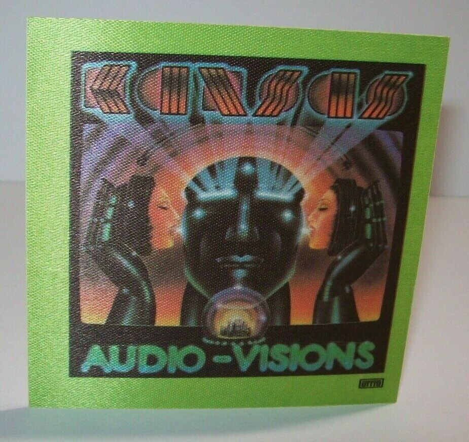Kansas Backstage Pass Audio Visions Concert Tour Original 1980 Gift For Rock Fan