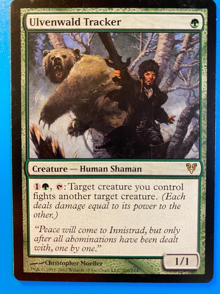 MTG Ulvenwald Tracker Avacyn Restored Modern Magic the Gathering Card Near Mint NM Single x1 Collectible