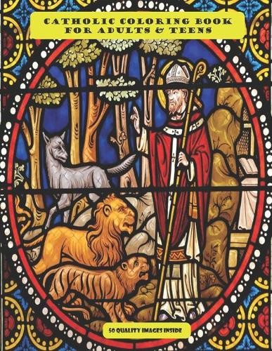 Dwane Jenkins Catholic Coloring Book For Adults And Teens (Paperback)