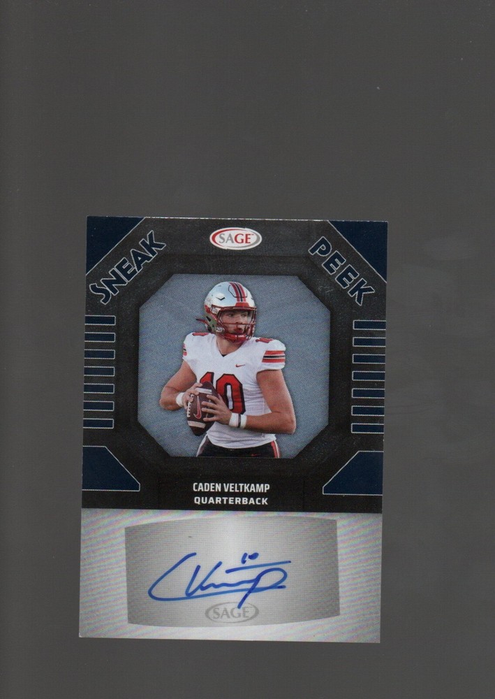 2025 Sage High Series Caden Veltkamp Sneak Peek Auto