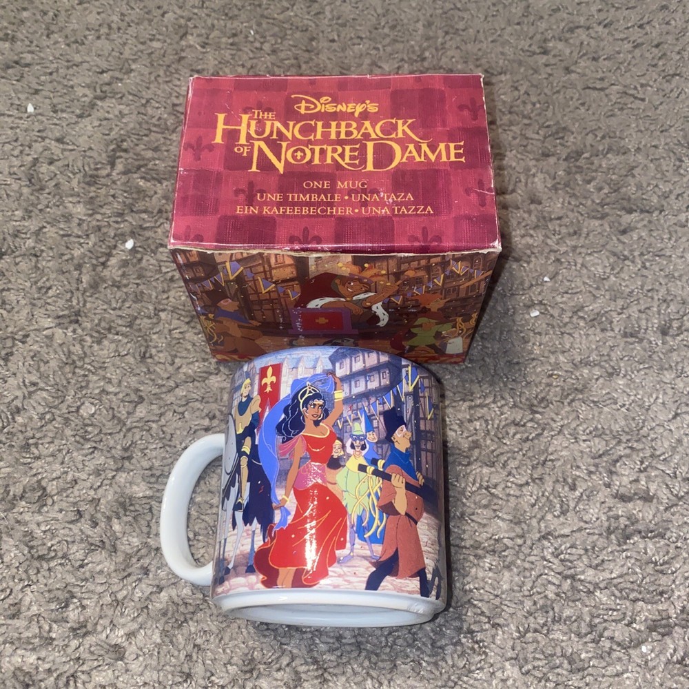 Disney Hunchback of Notre Dame Coffee Mug WDW Disneyland Park