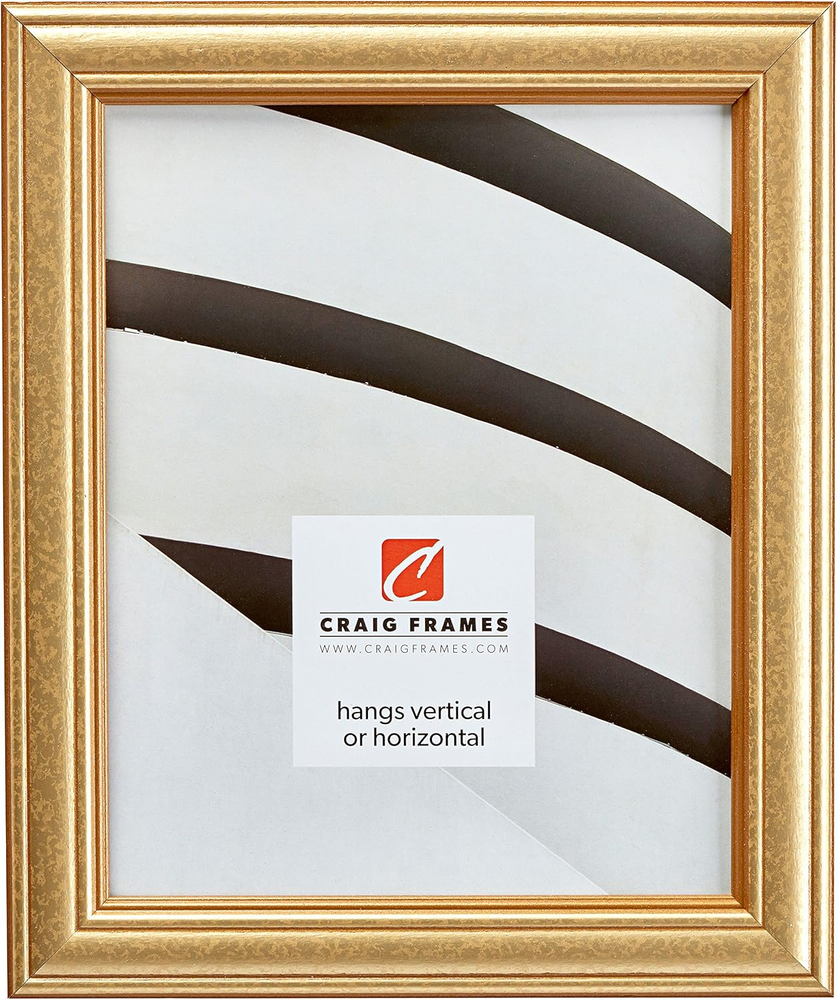 16x20 Inch Gold Smooth Finish 1.25-Inch Wide Picture Frame 59945000