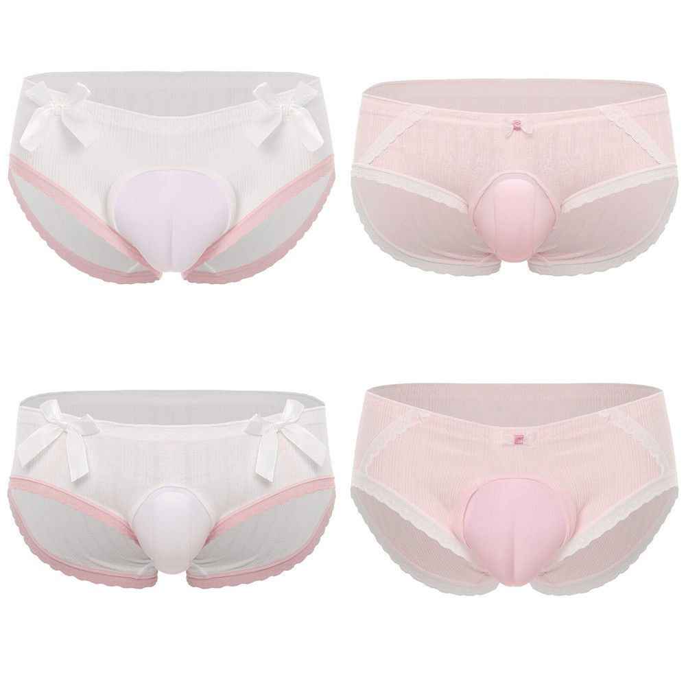 Women Underwear Elastic Waistband Briefs Brazilian Thongs Swim Panties Club
