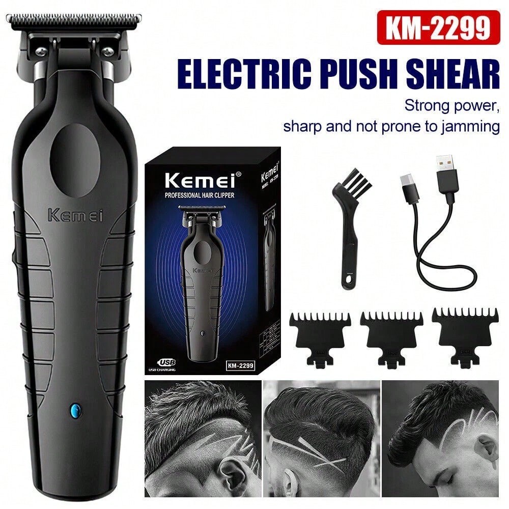 Professional Cordless Hair Trimmer Clipper for Precise Cutting