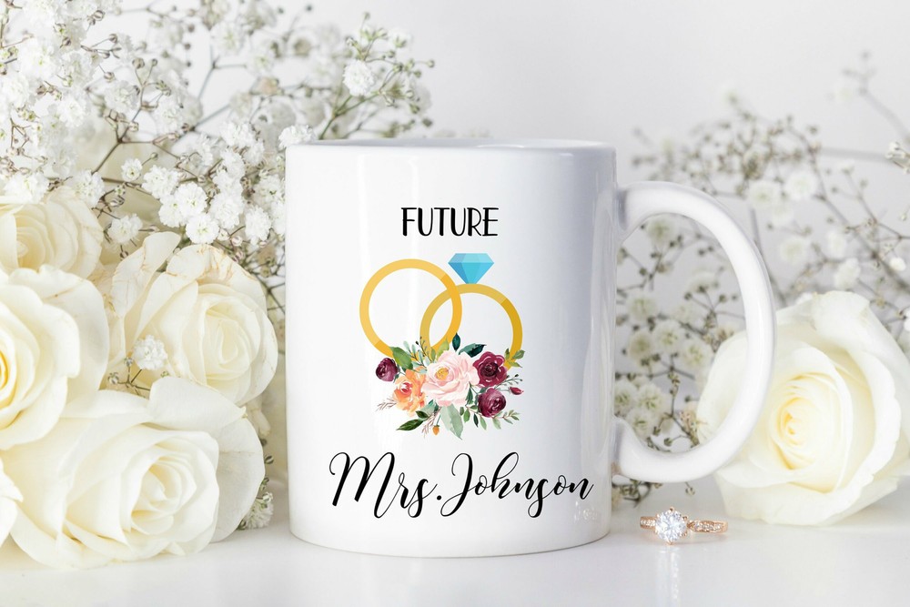 Custom Future Mrs Mug Personalized Bride Mug Bride Tribe Mug Bride To Be Hen