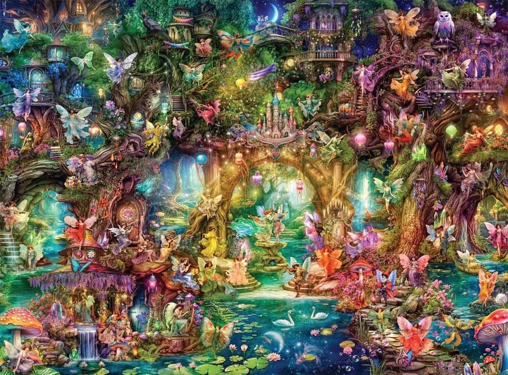 - Aimee Stewart - The Butterfly Ball - 1000 Piece Jigsaw Puzzle for Adults Ch...