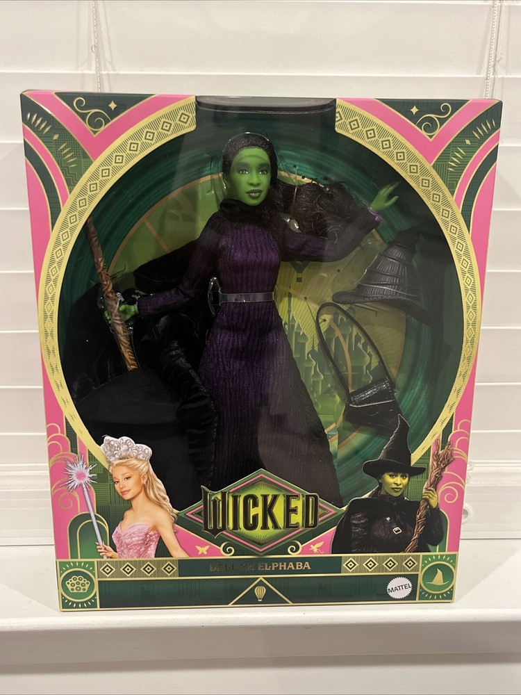 Wicked Movie Deluxe Elphaba Doll URL MISPRINT