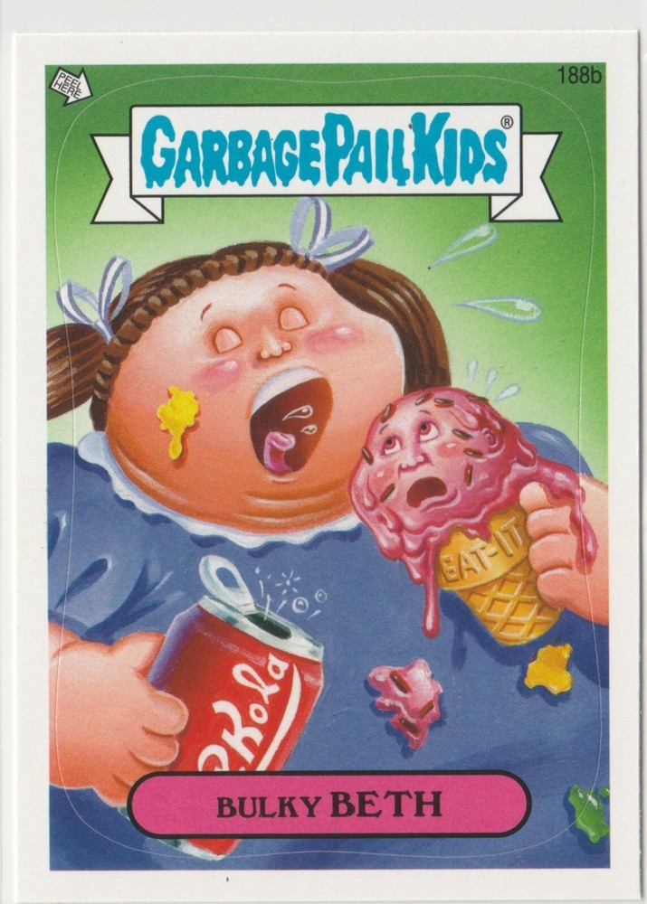 Bulky Beth 188b Garbage Pail Kids GPK 2013 Series 3 BNS3 Brand New
