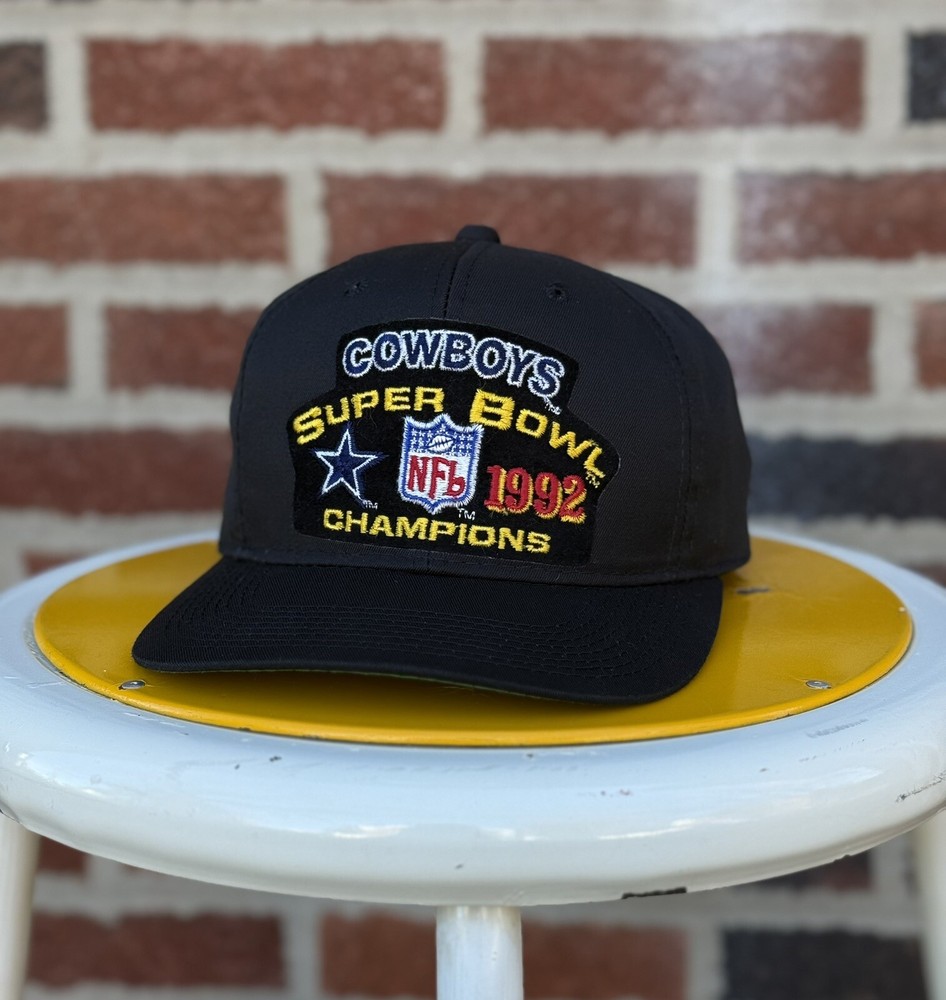 RARE Vintage Dallas Cowboys 1992 Super Bowl Champions SnapBack Hat