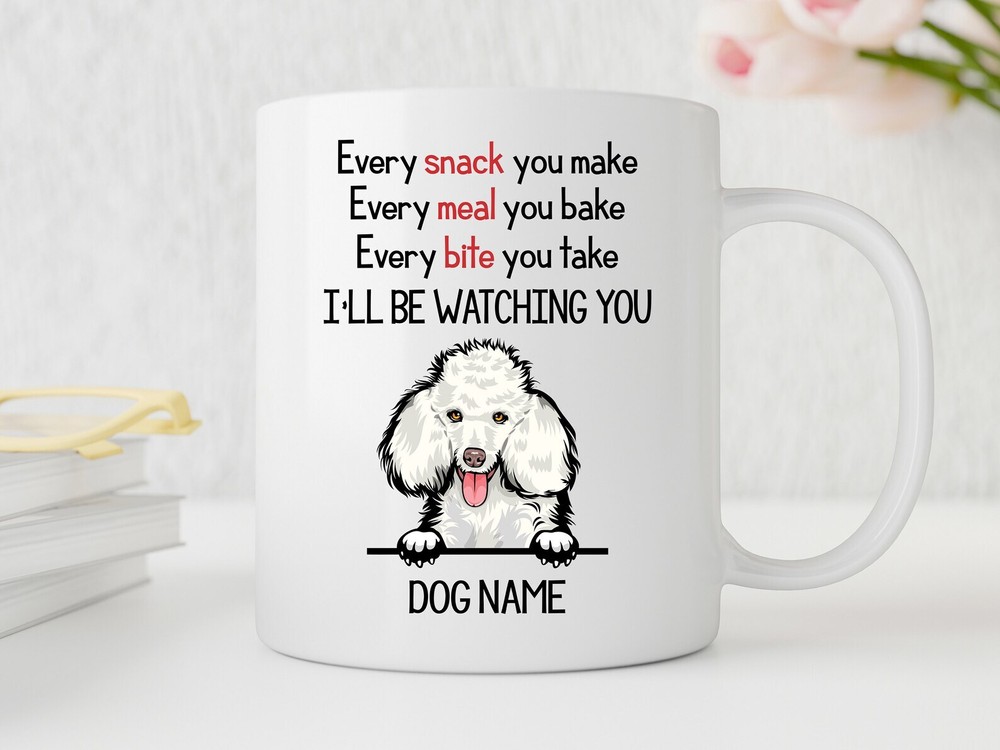 Funny Poodle Mug Gift for Poodle Lovers and Poodle Moms  