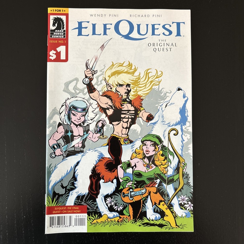 ElfQuest The Original Quest #1 Dark Horse Comics 2015 Pini