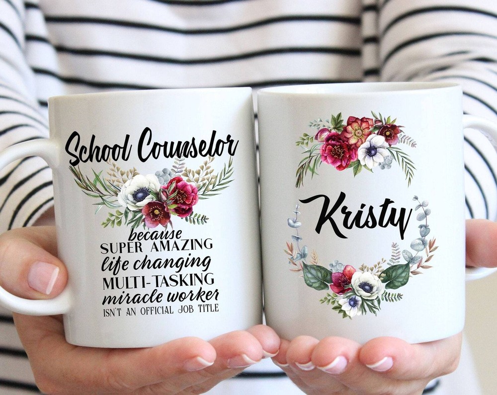 Personalized School Counselor Gift For Women L Retirement Thank You Appreciation