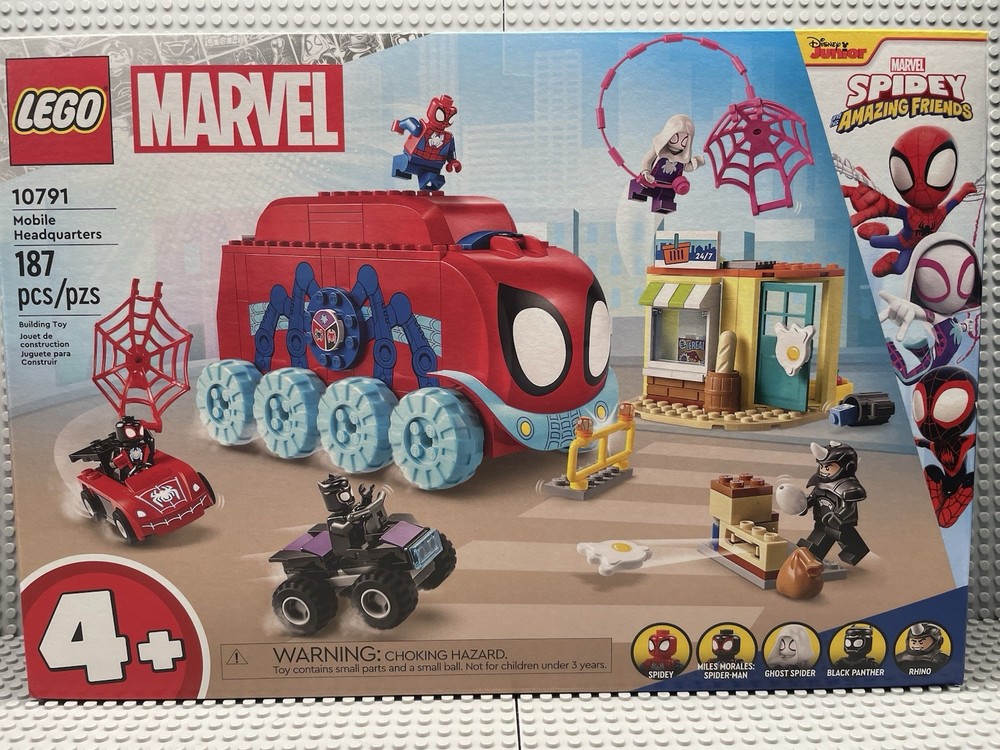 LEGO. Spider-Man: Team Spidey's Mobile Headquarters (10791). New. Sealed Box.