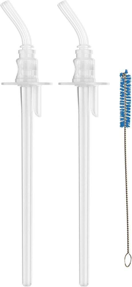 Dr Brown's Milestones Straw Cup Replacement Kit 10-Pack Clear One Size