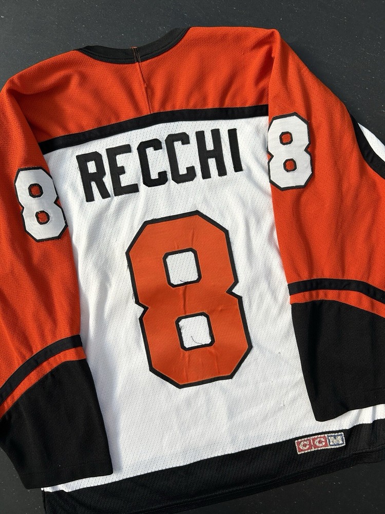 Vintage Mark Recchi Philadelphia Flyers CCM NHL Stitched Hockey Jersey for Men