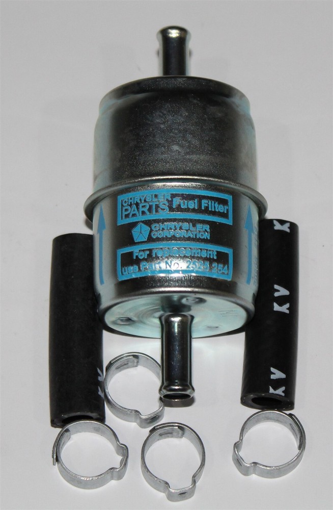 Mopar Factory Style Fuel Filter Dated April 9 1972