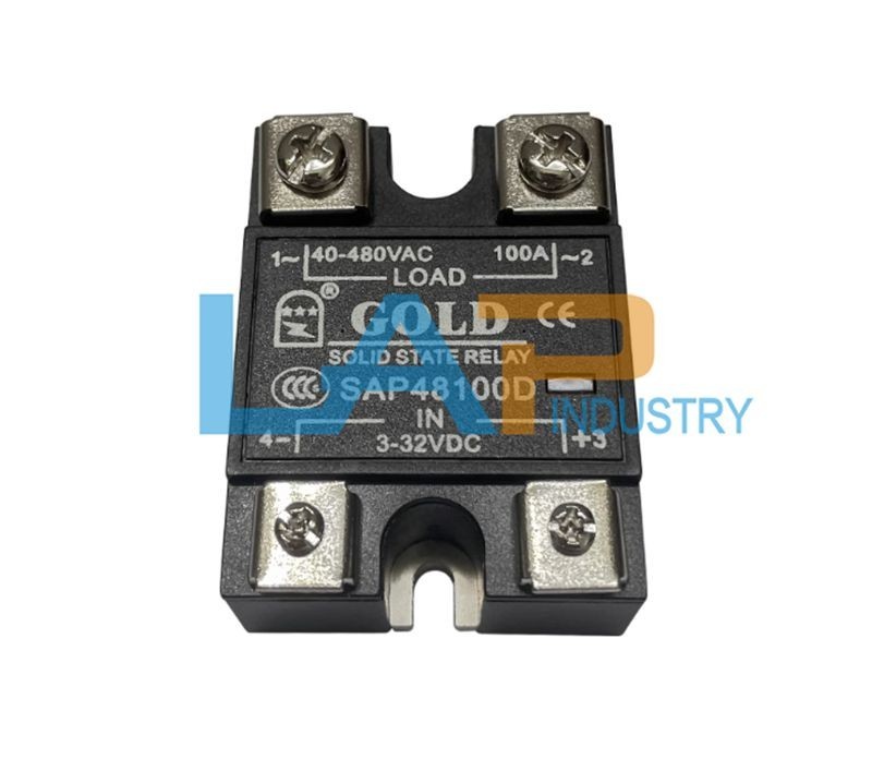 10pcs New SAP48100D solid-state relay 40-480V 3-32VDC 100A