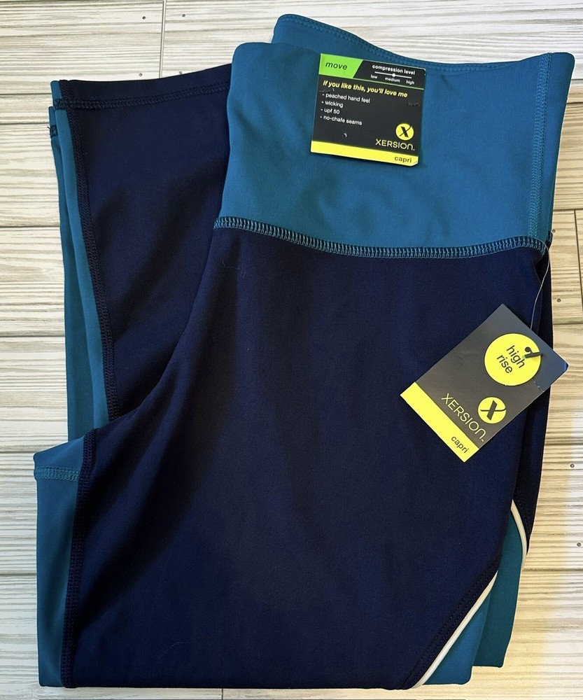 NWT Xersion Capri Yoga Pants size Medium