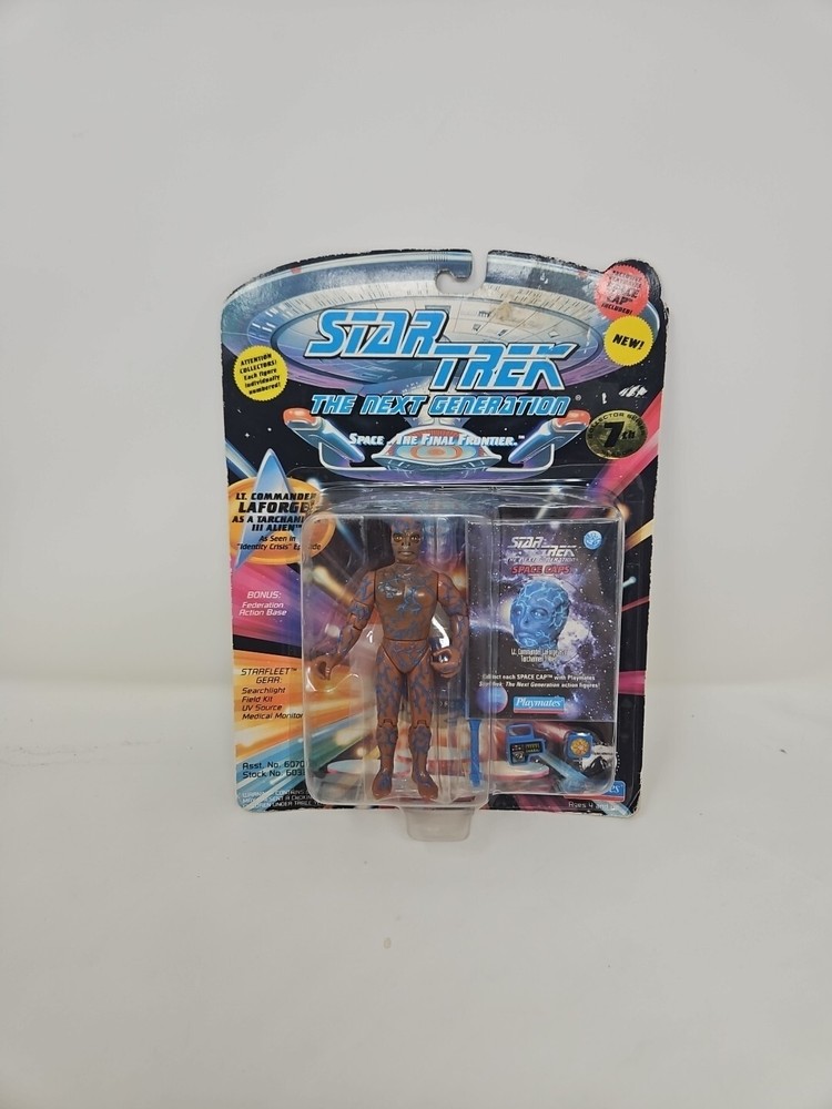 1994 Star Trek TNG Lt. Commander Laforge as Tarchamen III Alien Action Figure