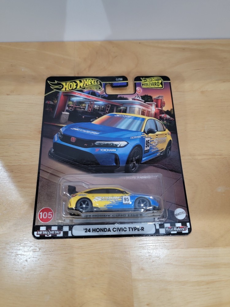 Hot Wheels Premium Boulevard '24 Honda Civic Type-R #105