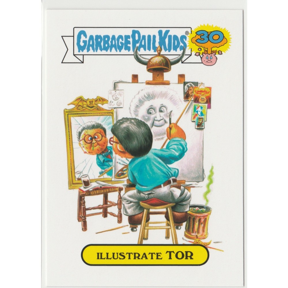 Tor #4b Rockwell Garbage Pail Kids GPK 30th Anniversary Series 2015