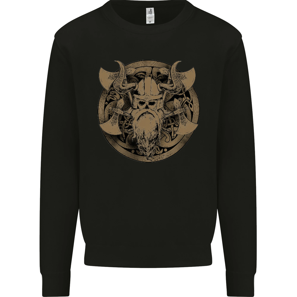 Viking Warrior Gym MMA Valhalla Odin Norse Mens Sweatshirt Jumper