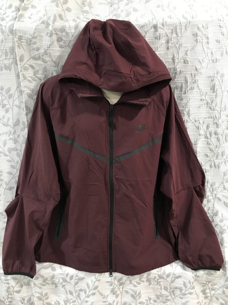 Nike Tech Sportswear Men's Size L Full-Zip Windrunner Woven Jacket $145 NWT