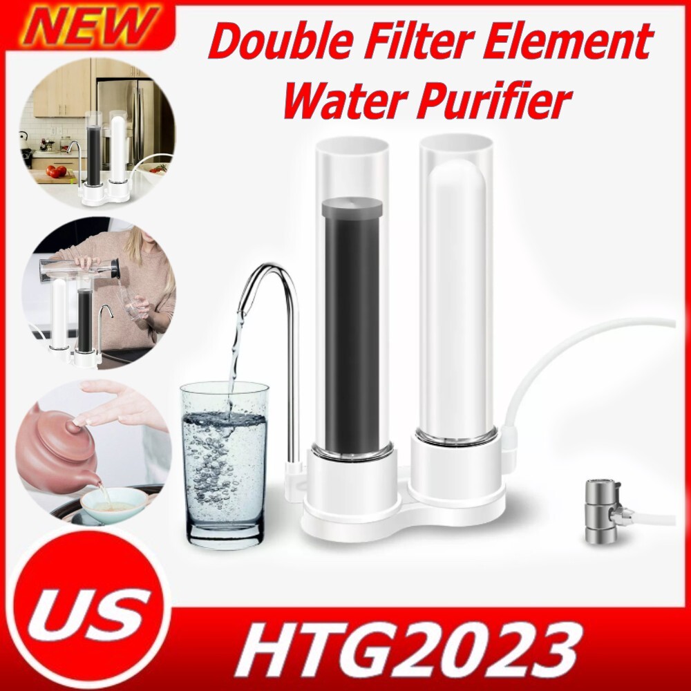Home Integrated Double Filter Element Water Purifier Drinking Water Filters US-image