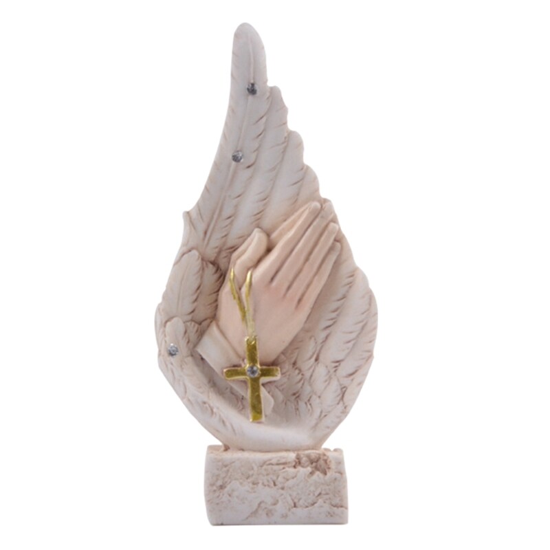 Resin Christ Candlestick Christ Bible Can Christ Jesus Sculpture Ornament