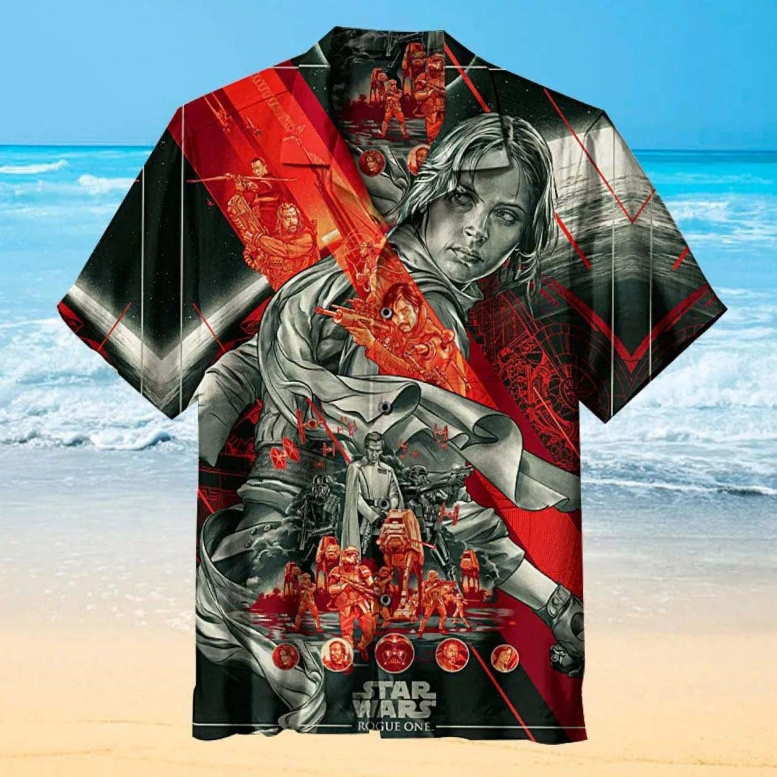 Star Wars Rogue One 3D All Print Aloha Hawaiian Shirt for Fans and Collectors