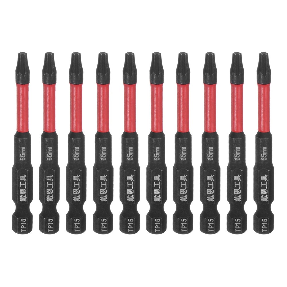 10pcs Durable T15 Torx Drill Bits 2.6