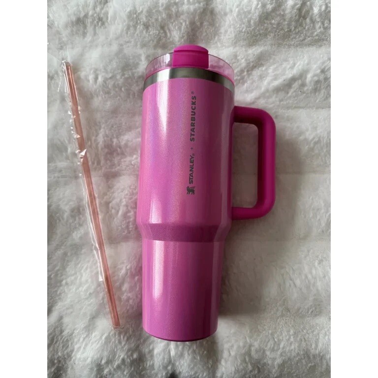 stanley starbucks winter pink
