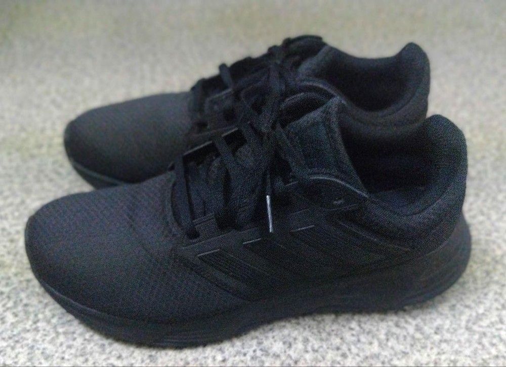 Adidas Men's Black Running Sneakers Size 11 US 29cm Preowned No Box