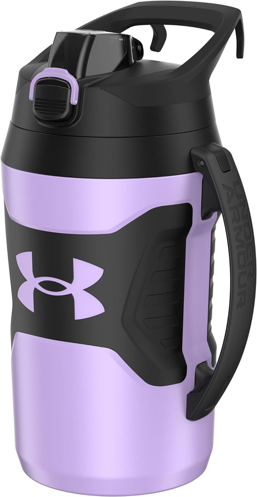 Half Gallon Water Bottle Insulated, 64Oz Insulated Water Bottle with Handle, Spo