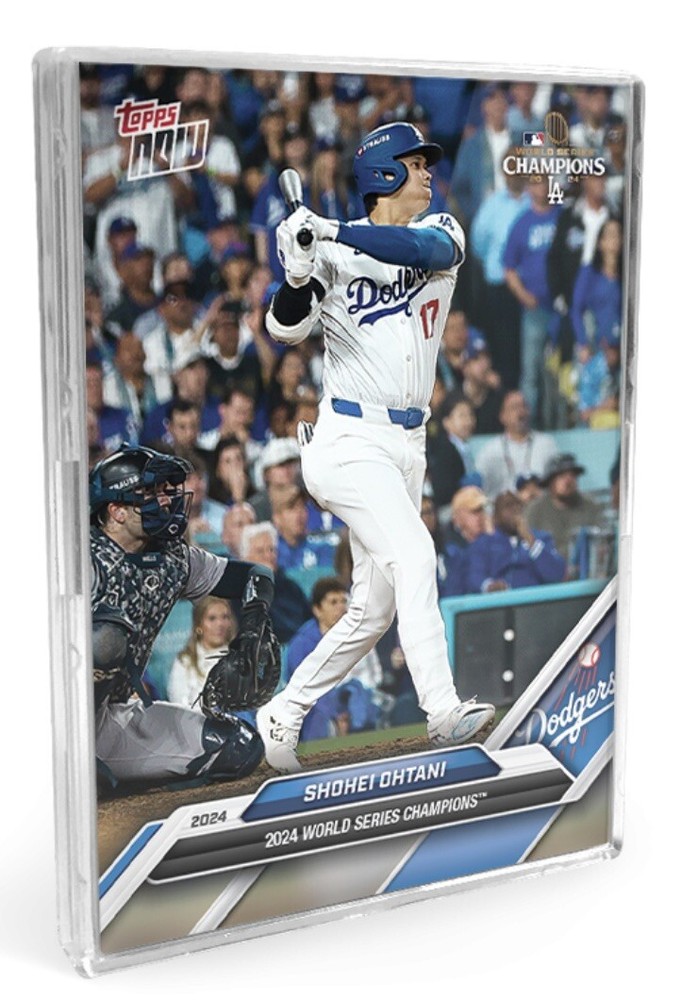 *PRESALE* 2024 World Series Champions Los Angeles Dodgers TOPPS NOW® Team Set-image
