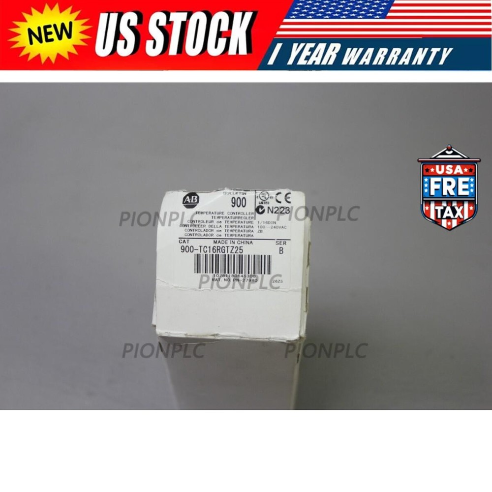 NEW ALLEN BRADLEY TEMPERATURE CONTROLLER 900-TC16RGTZ25 US Free Tax