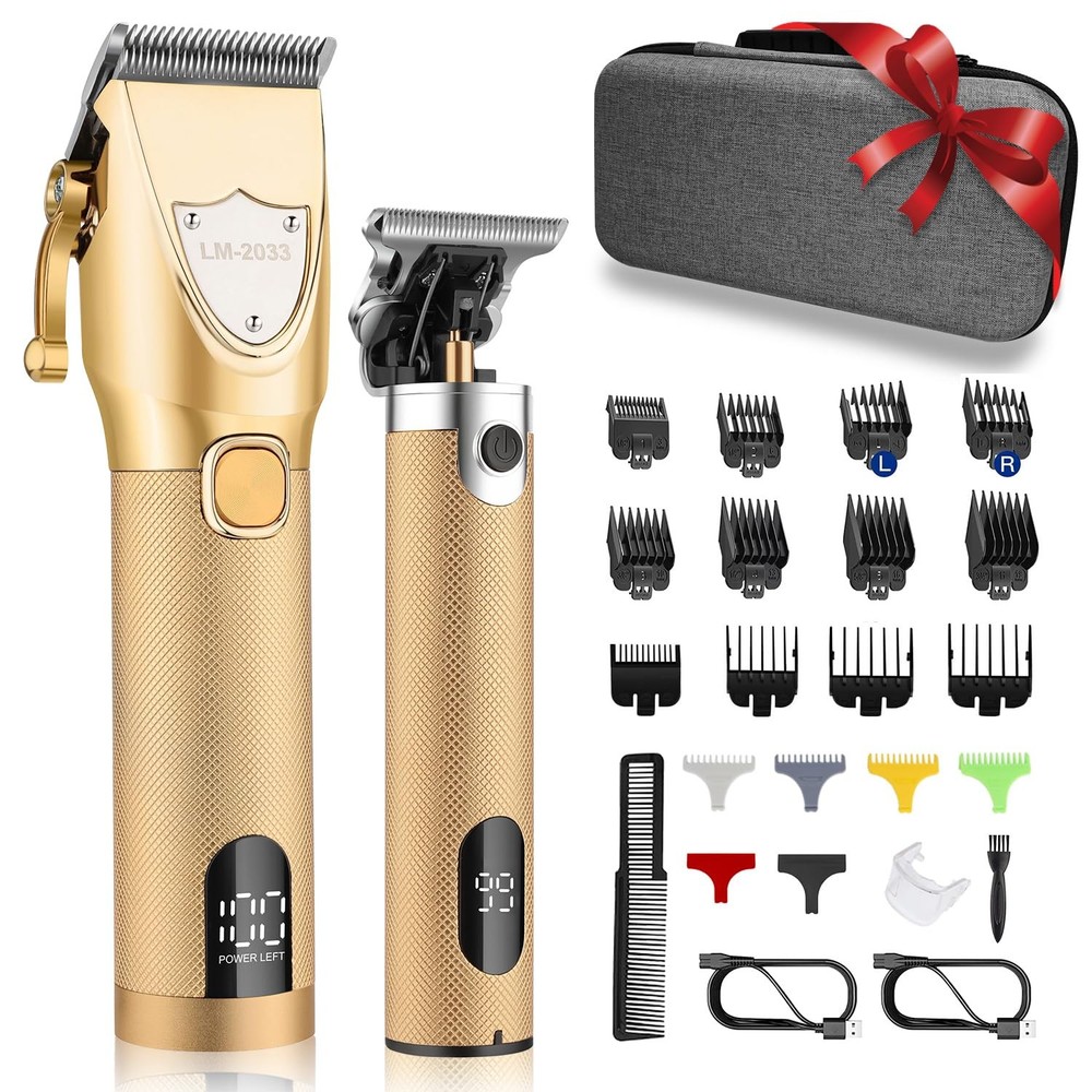 Professional Cordless Hair Clipper - Barber-Grade Electric Trimmer for Men & Women