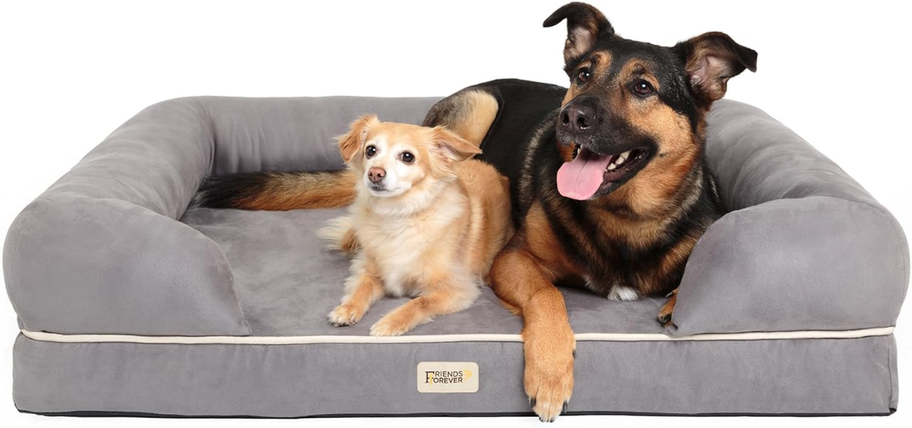 Chester XXL Orthopedic Memory Foam Dog Bed - Calming Couch for Large Dogs