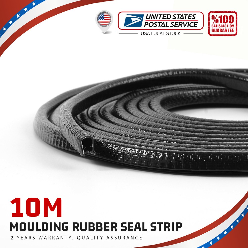 33ft Car Edge Trim Guard Rubber Seal Strip Protector Fit for Ford Crown Victoria