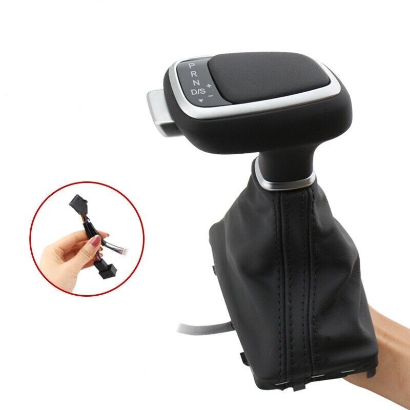 Car LED Light Manual Stick Gear Lever Shift Knob Head for Audi A5/A4 2008-2016