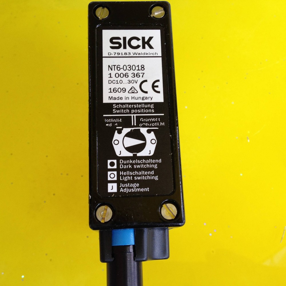 one used sick NT6-03018 1006367 SCANNER CONTRAST SENSOR Fast Delivery