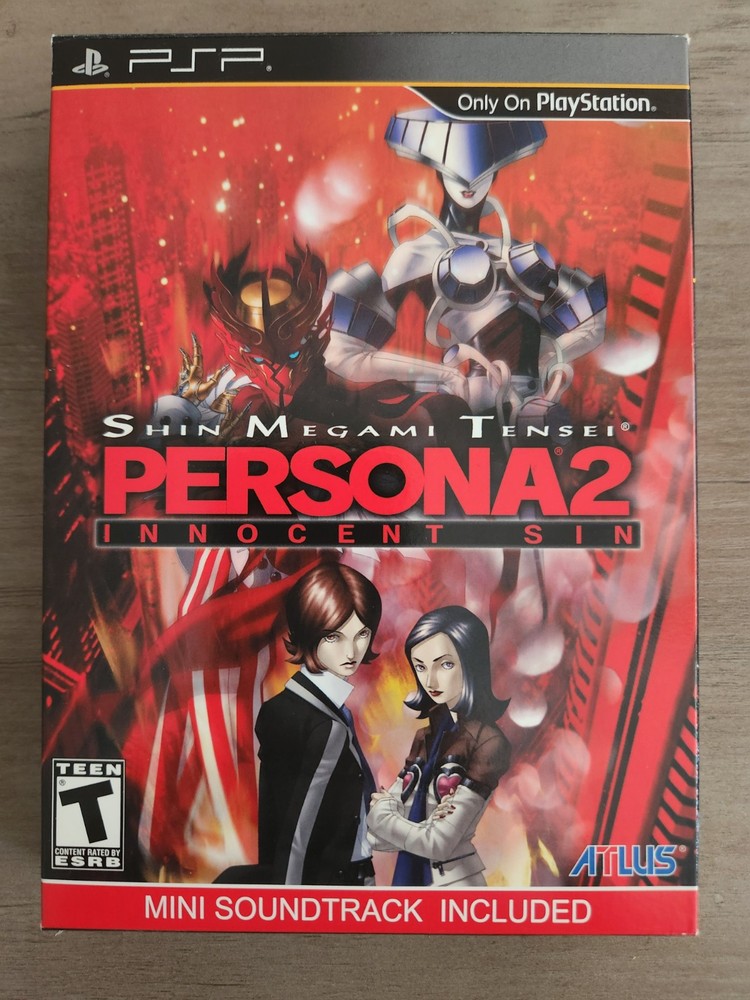 Shin Megami Tensei: Persona 2 Innocent Sin - Limited Edition (Sony PSP, 2011)