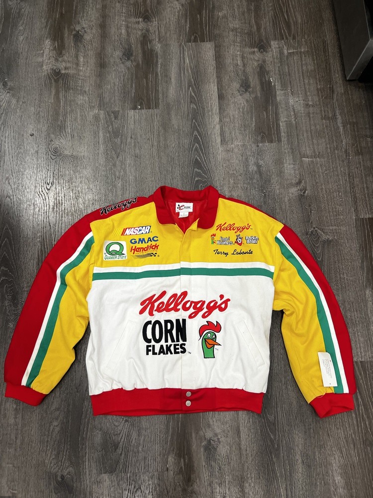 1997 Terry Labonte Kelloggs Corn Flakes Chase Authentics Nascar Racing Jacket DS