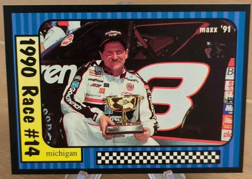 1991 Maxx NASCAR #184 Michigan Winner Dale Earnhardt