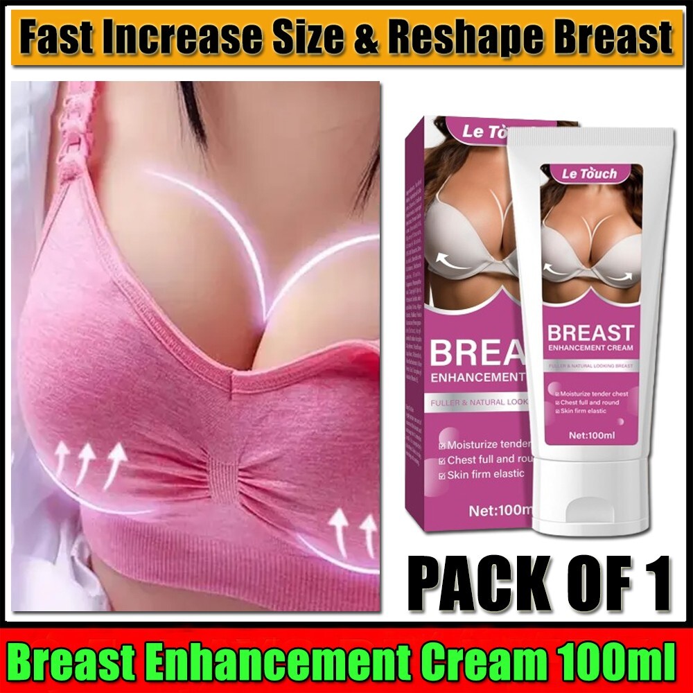 Organic Hip Up Massage Cream for Breast Enhancement & Body Care 100ml