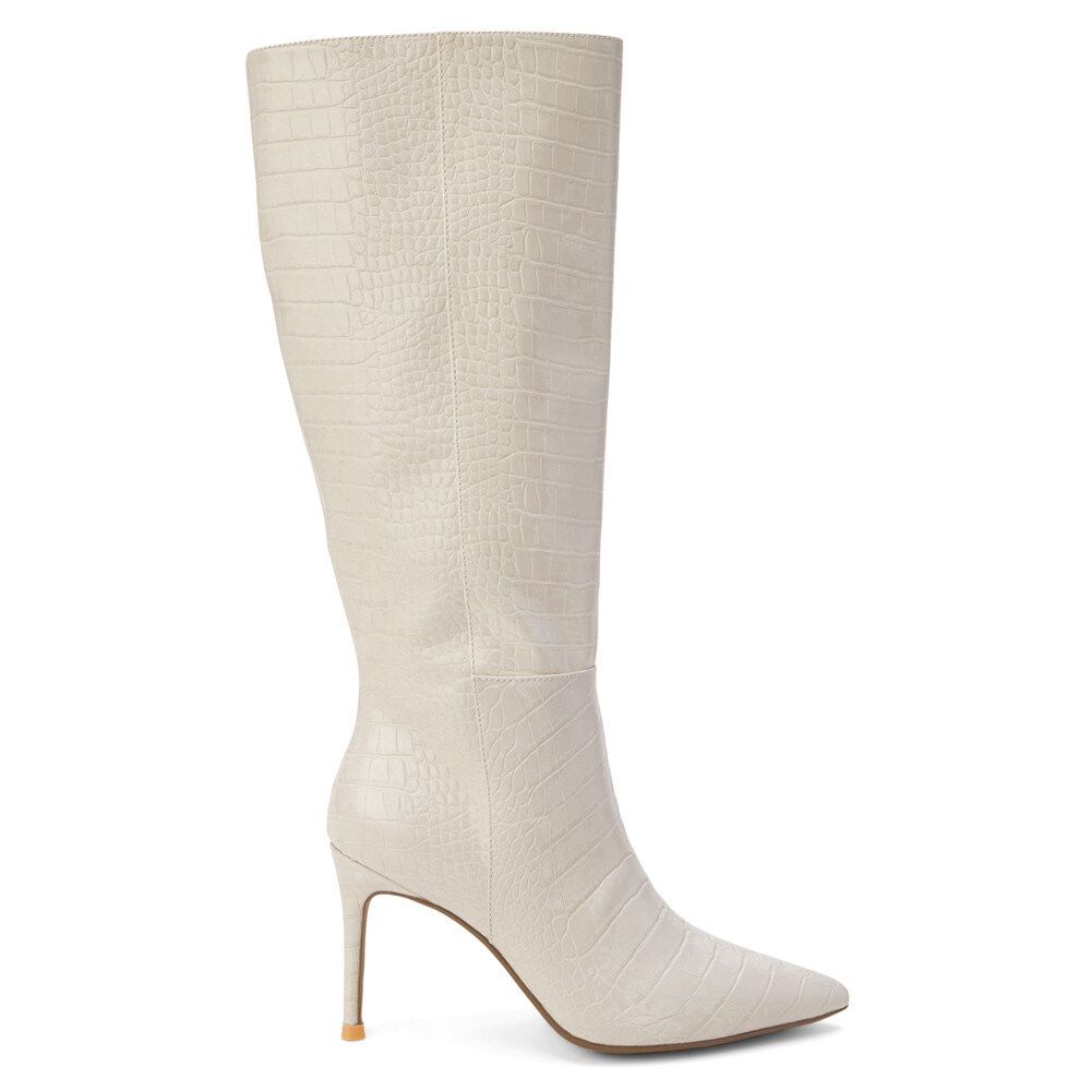 Matisse Alina Croc Pointed Toe Pull-On Casual Boots for Women Size 8 M in COCONUTS