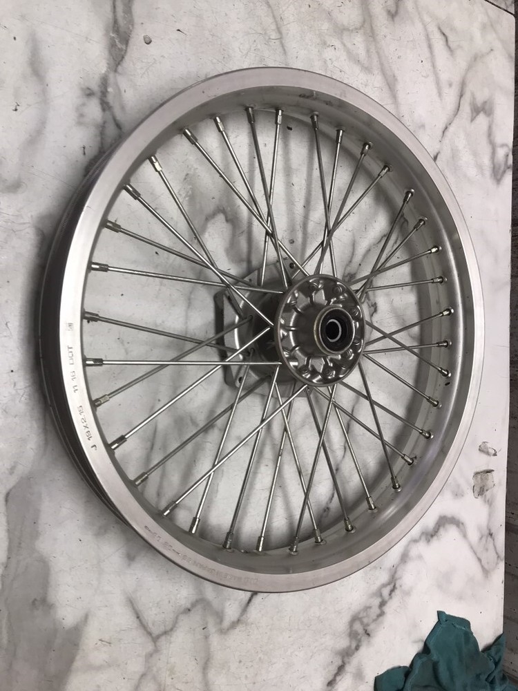 17 Kawasaki KLE300 KLE 300 B Versys X Front Rim Wheel Straight